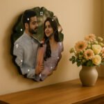 Classic Round Personalized Photo Wall Clock - Image 2