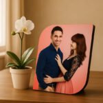 Rounded Corner Personalized Table Photo Frame - Image 2
