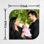 Rounded Corner Personalized Table Photo Frame - Image 3