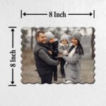 Scallop Edge Table Photo Frame – 6"x8" - Image 3