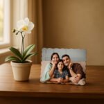 Scallop Edge Table Photo Frame – 6"x8"